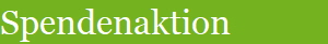 Spendenaktion