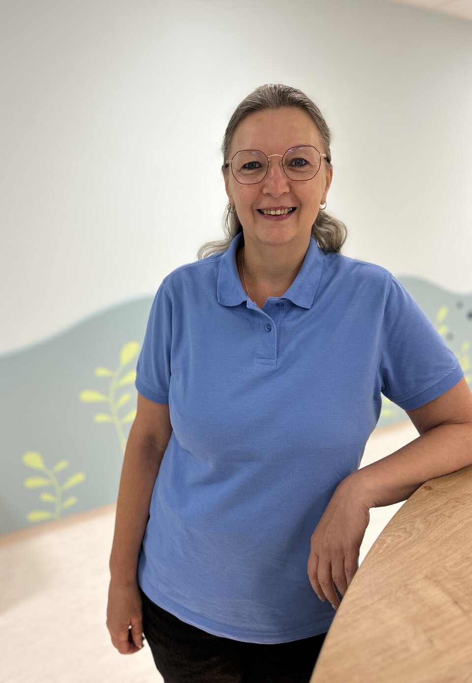 Praxisteam aus MFA an der Anmeldung